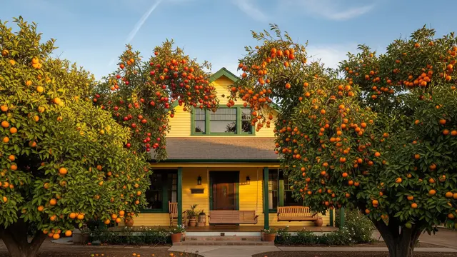 Lokasi Menanam Pohon Buah di Rumah yang Bawa Keberuntungan/Gemini AI
