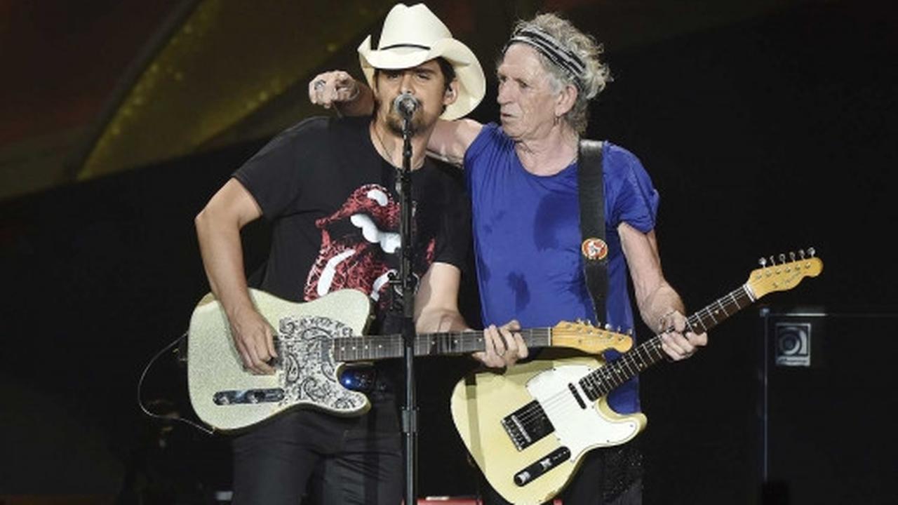 Aksi Mick Jagger, Ron Wood & Keith gebrak panggung Nashville