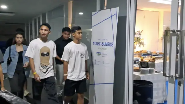 Pemain Timnas Indonesia hadir di Istora untuk Indonesia Open 2023