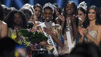 Zozibini Tunzi, Miss Universe 2019. (VALERIE MACON / AFP)