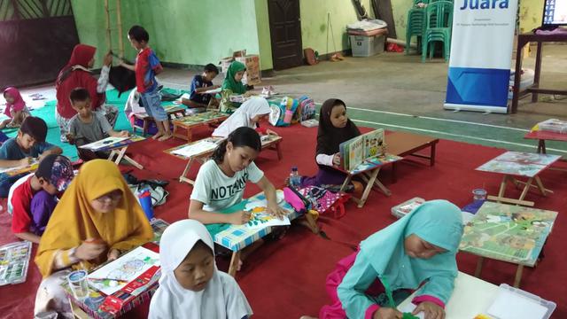 Kegiatan Peresmian Taman Baca Masyarakat Gedong Cilegon Damai