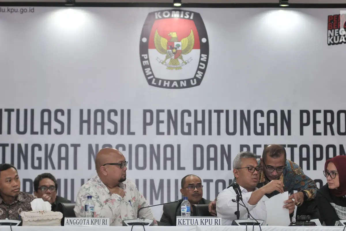 KPU Ketok Palu Tetapkan Hasil Perolehan Suara Pemilu 2019