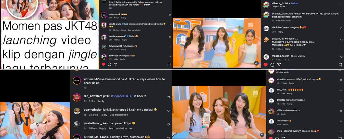Deretan Publik Figur, Atta, Aurel, Ruben hingga Raffi Terpikat Jingle MV JKT48 x Shopee Lebih Hemat, Lebih Cepat! Lagunya Auto Joget
