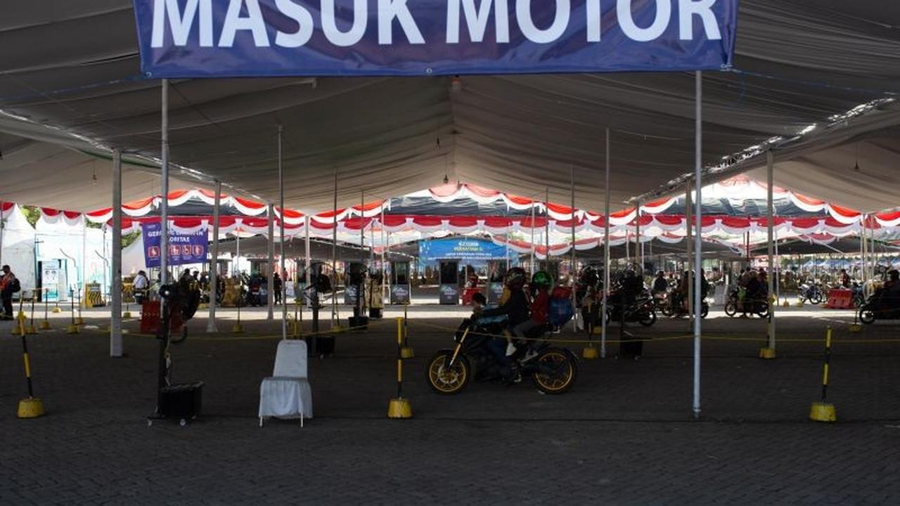 Arus Mudik Lebaran Ciwandan Melandai H-1, Ribuan Motor Telah Menyeberang