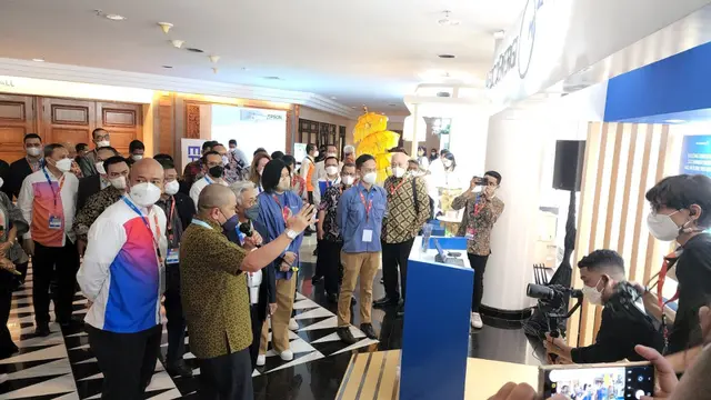 Konferensi tahunan SDM ndonesia Human Resources Summit (IHRS) 2022 yang dibuka oleh Kepala SKK Migas Dwi Soetjipto. (Dok Medco)