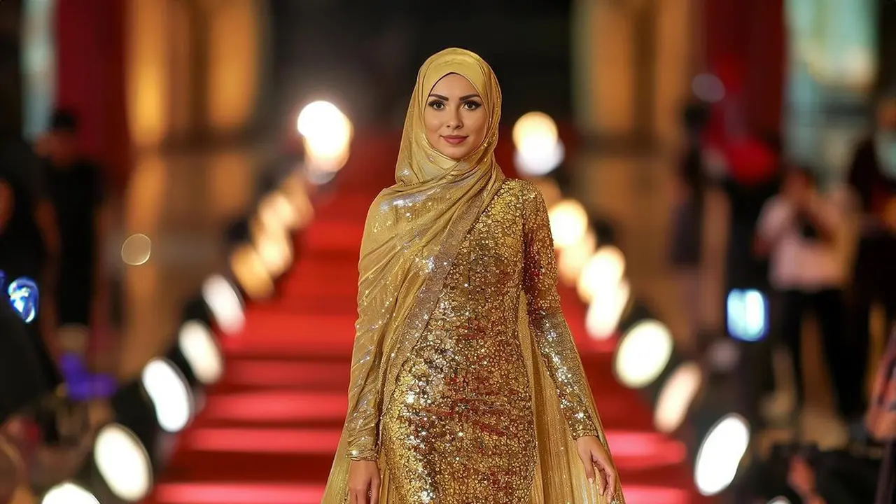 Kenza Layli Menangkan Gelar Miss AI Pertama, Curi Perhatian dengan Hijab Santun