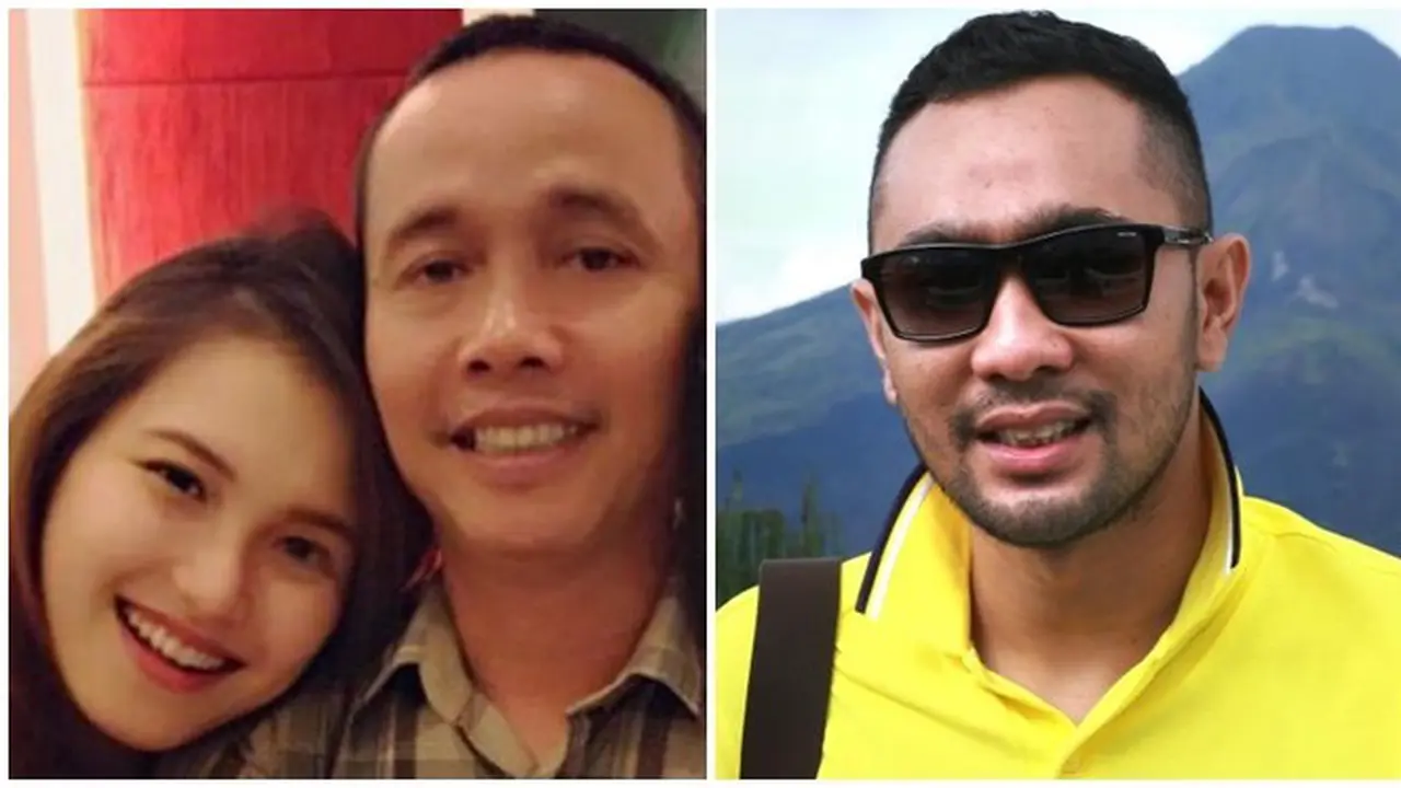 [Bintang] Ayu Ting Ting, Ayah Razak dan Enji 