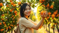 Arti Mimpi Memetik Buah Jeruk: Simbol Kesuksesan dan Keberhasilan