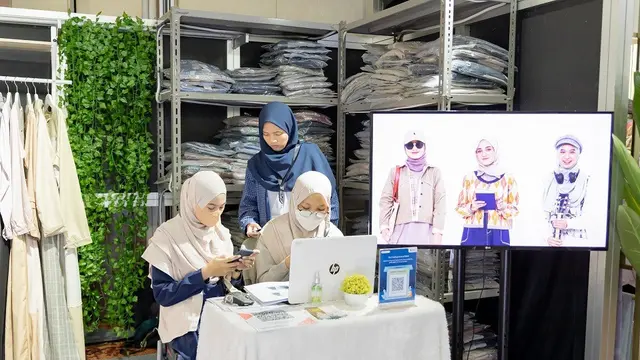 Brand fashion muslim remaja, Jilbrave, turut berpartisipasi dalam event Muffest 2022. (Jilbrave)