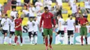 Selepasa pertandingan ini, posisi Portugal di klasemen sementara Grup F Euro 2020 turun menempati posisi ketiga di bawah Jerman yang sama-sama mengoleksi tiga poin. (Foto: AP/Pool/Philipp Guelland)