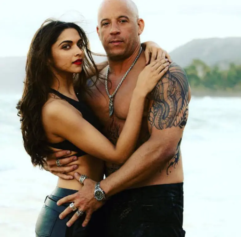 Deepika Padukone dan Vin Diesel