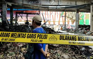 Mujilah, pedagang korban kebakaran Pasar Kramat Jati (Foto: Rio Ferdinand/Liputan6.com)