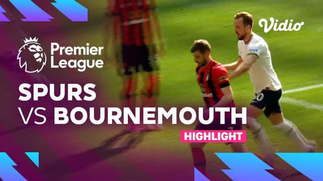 Berita Video, Highlights Liga Inggris antara Tottenham Hotspur Vs Bournemouth pada Sabtu (15/4/2023)