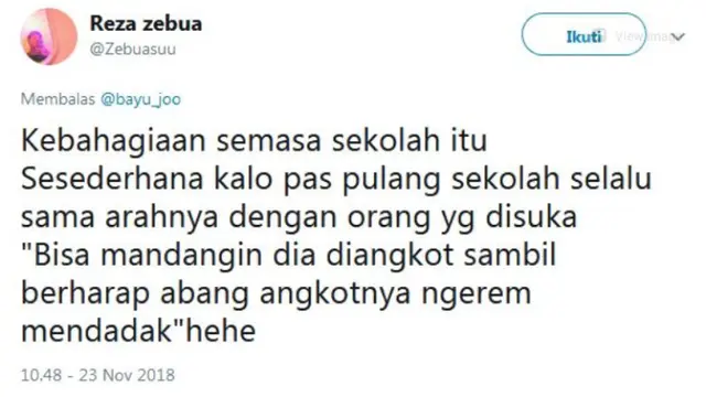 Bikin Nostalgia, 6 Cuitan Kebahagiaan Sederhana Semasa Sekolah
