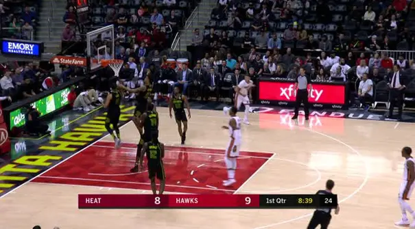 Berita video game recap NBA 2017-2018 antara Miami Heat melawan Atalanta Hawks dengan skor 115-86.