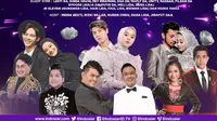 Konser Romantis digelar Indosiar live, Senin (28/12/2020) pukul 20.00 WIB
