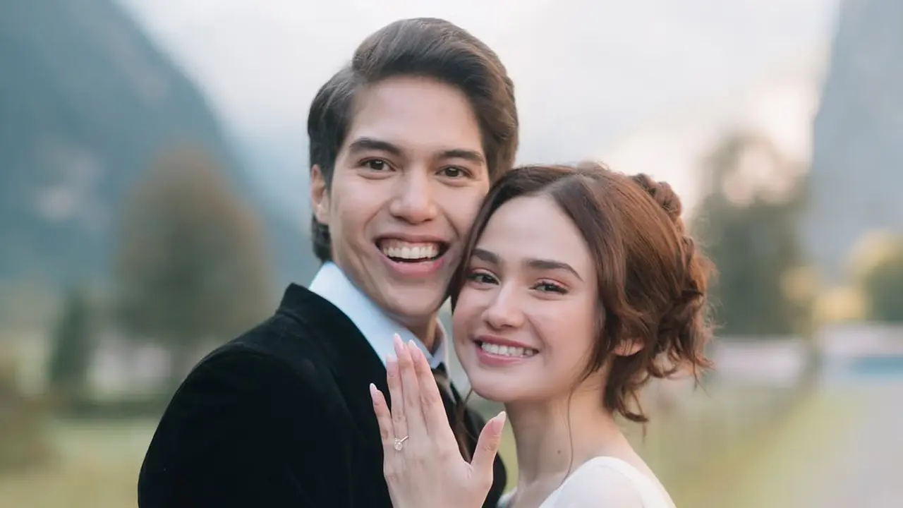 Syifa Hadju Resmi Dilamar El Rumi di Swiss, Anggun Bak Pengantin dalam Balutan Gaun Putih