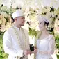 Potret akad nikah Zaskia Gotik dan Sirajuddin Mahmud. (Sumber: Instagram/mozawahyu)