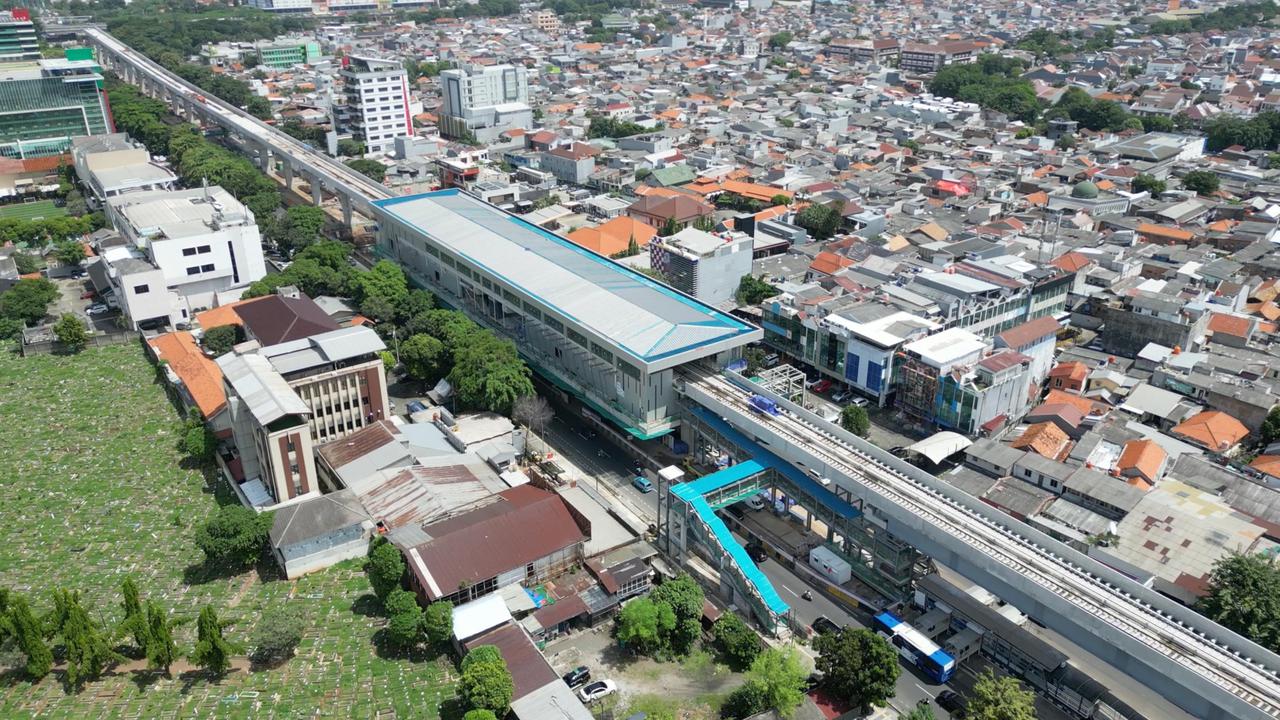 LRT Jakarta Velodrome-Manggarai Hampir Rampung, Berapa Tarifnya Kalau Sudah Beroperasi?