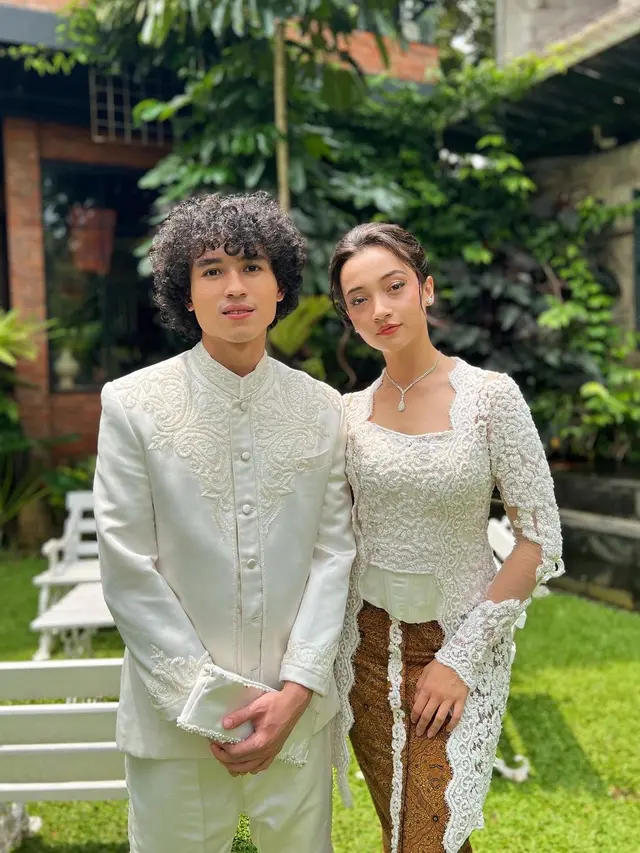 Megan Domani cantik berkebaya pengantin (Instagram/megandomani1410)