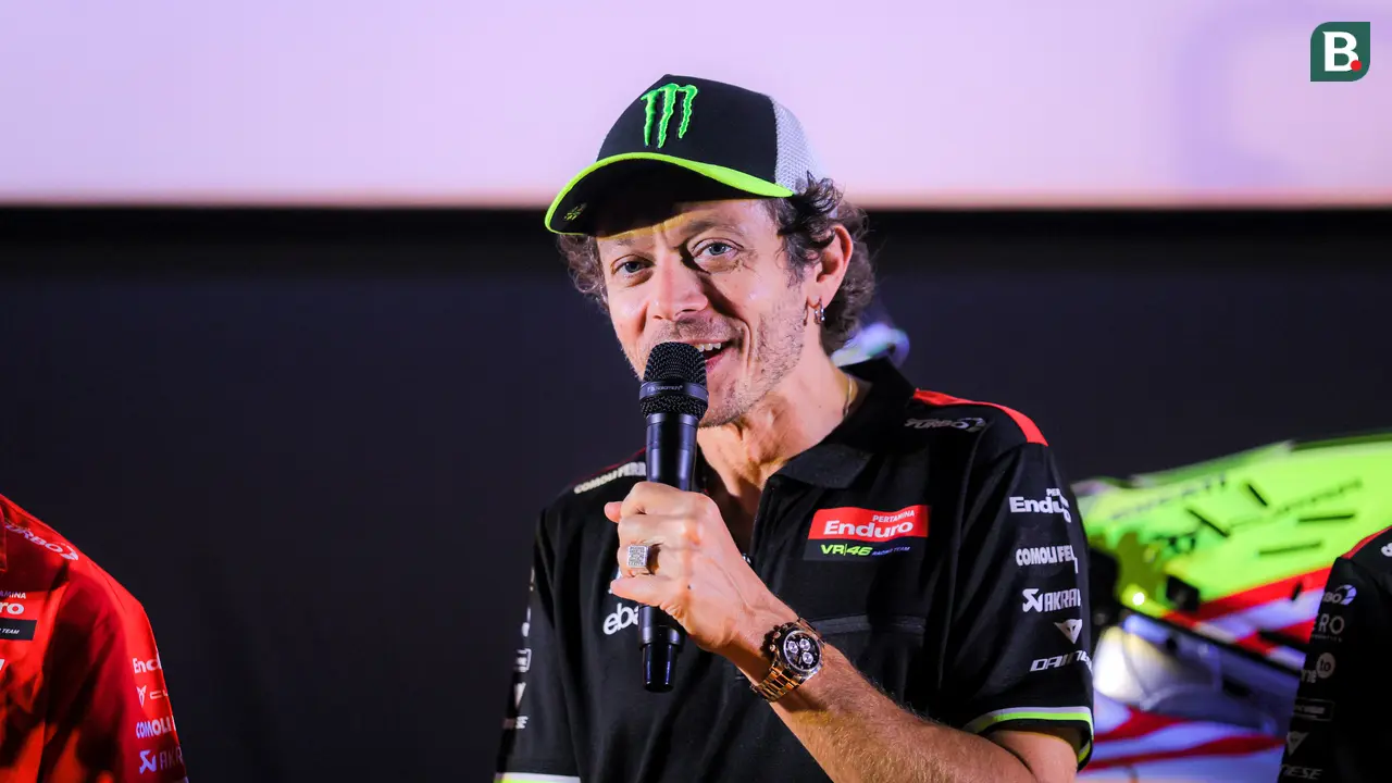 Foto: Dihadiri Langsung Valentino Rossi, Pertamina Enduro VR46 Rilis Livery Spesial untuk MotoGP Mandalika 2025