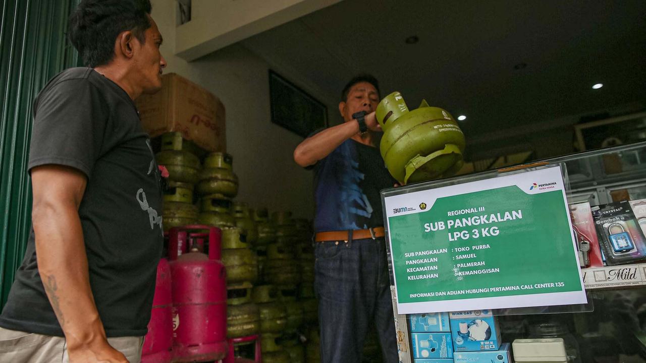 Warung eceran menjadi Sub Pangkalan Gas LPG 3 kg