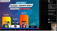 Viral Hasil Exit Poll Pilkada Jakarta 2024 Pramono dan Rano Unggul, Seperti Apa Faktanya?