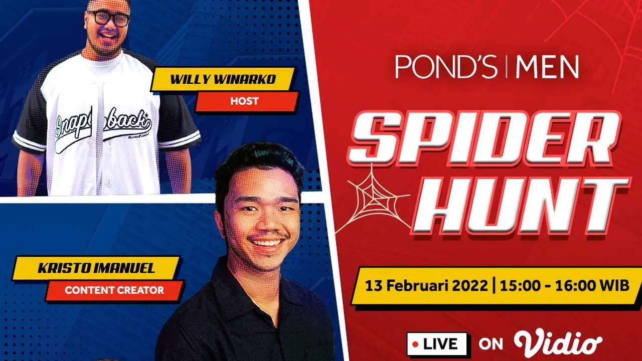 Pond's Men Spider Hunt