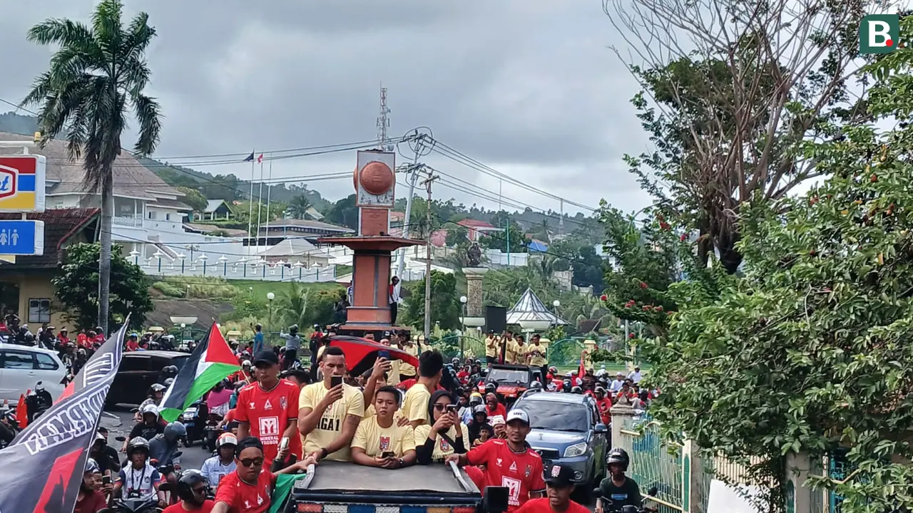 FOTO Konvoi Malut United