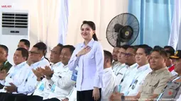 Momen Prabowo Kaget Sherly Tjoanda Dapat Tepuk Tangan Meriah