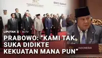 Prabowo di BRICS: Indonesia Tak Mau Didikte Kekuatan Mana Pun