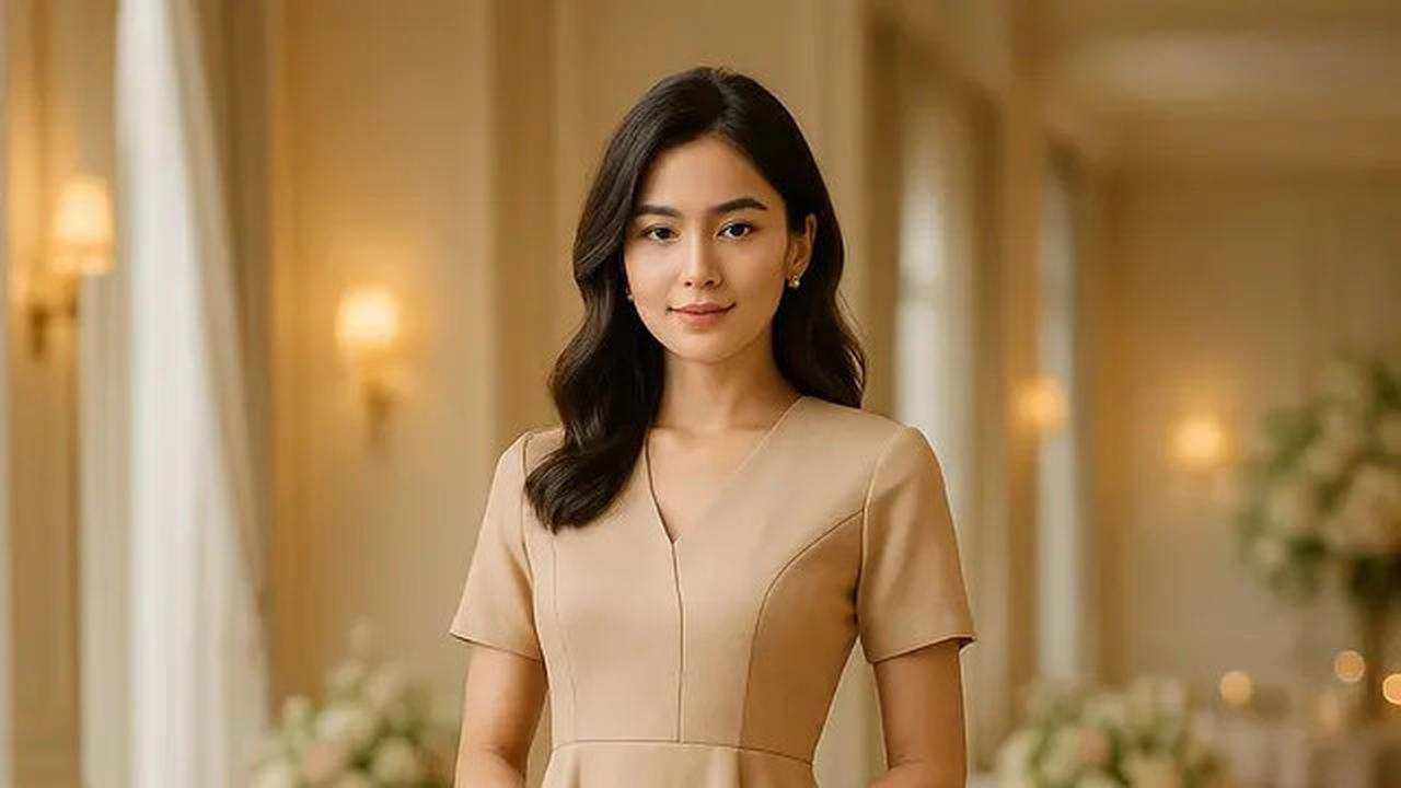 7 Model Rok Batik Kombinasi Kain Polos Wanita Modern yang Elegan