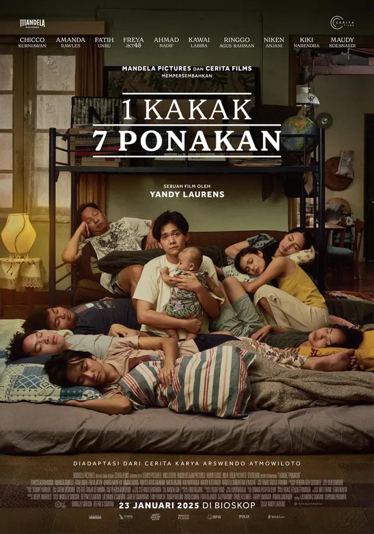 Film 1 Kakak 7 Ponakan Tampilkan Perjuangan Sandwich Generation untuk Keluarga