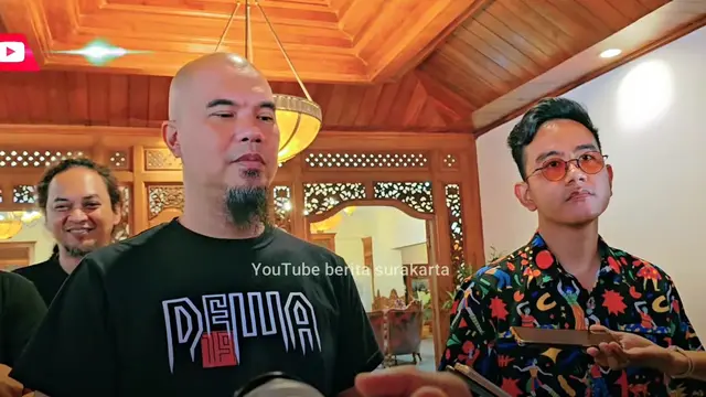 Ahmad Dhani bertemu Gibran Rakabuming Raka