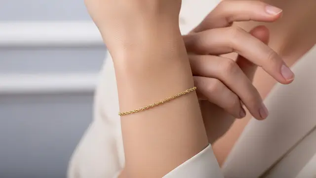 Inspirasi Gelang Emas Halus untuk Anak Muda/Ilustrasi Gemini AI