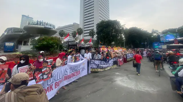 pawai kemenangan Timnas Indonesia U-22