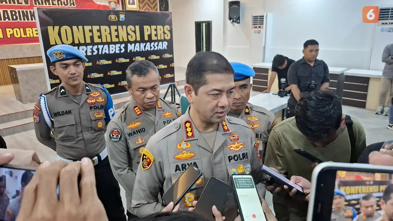 Kapolrestabes Makassar Kombes Pol Arya Perdana (Liputan6.com/Fauzan)