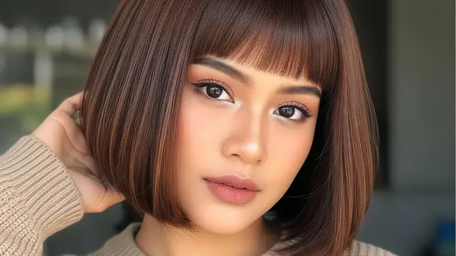 Ide Potongan Rambut Pendek Bervolume ala Korea untuk Wanita Aktif