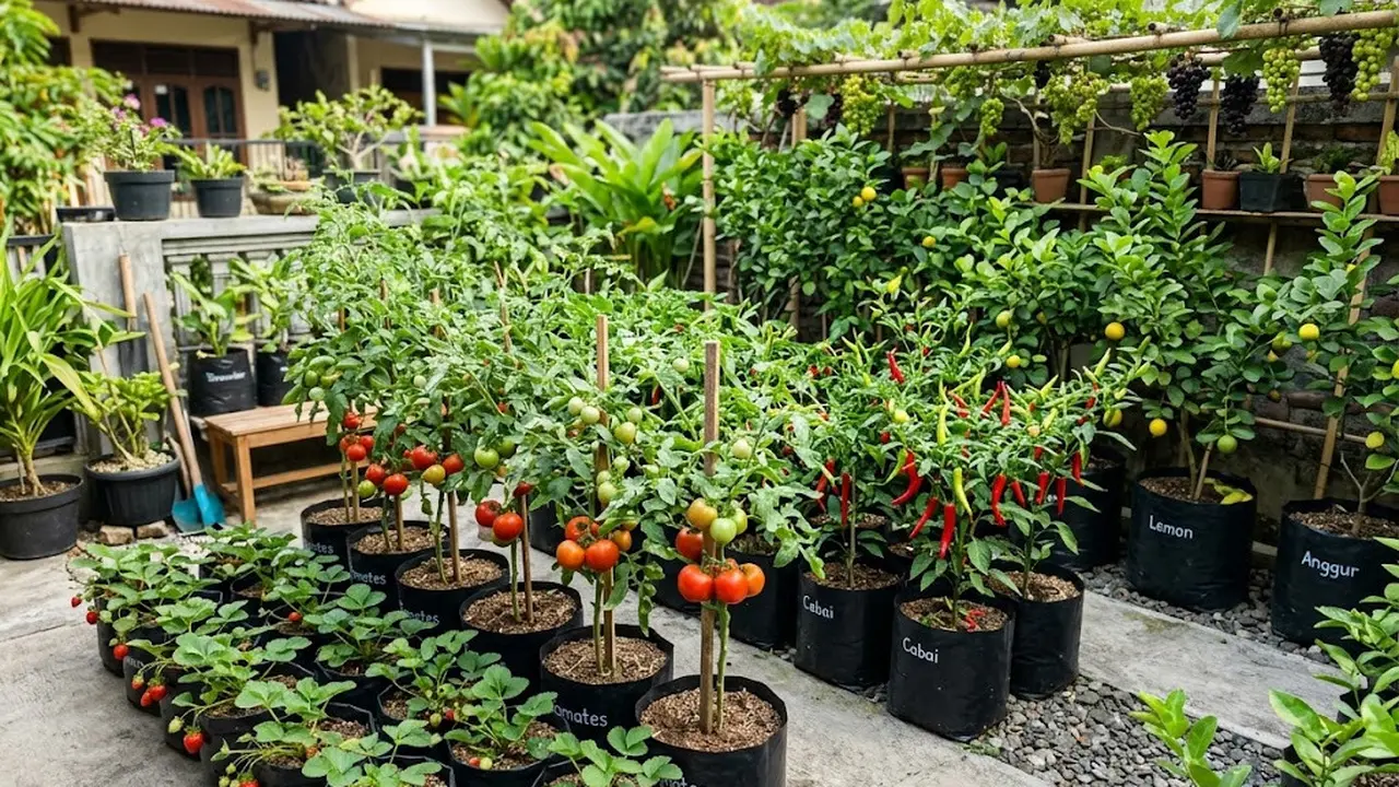 Pohon Buah Mini yang Cocok Ditanam di Polybag