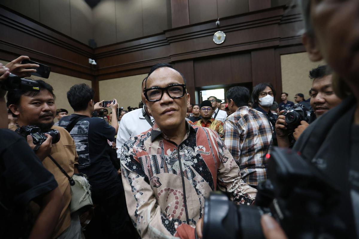 FOTO: Noel Dituntut Lima Tahun Penjara dalam Kasus Gratifikasi Sertifikat K3