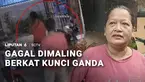 The power of kunci ganda, motor yang terparkir di gang sempit kawasan Klender, Jakarta, gagal dicuri. Motor yang tak bisa digerakkan membuat si pencuri frustasi dan meninggalkan motor begitu saja.