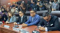 Uya Kuya, Sahroni, Eko Patrio dan Nafa Urbach di sidang MKD