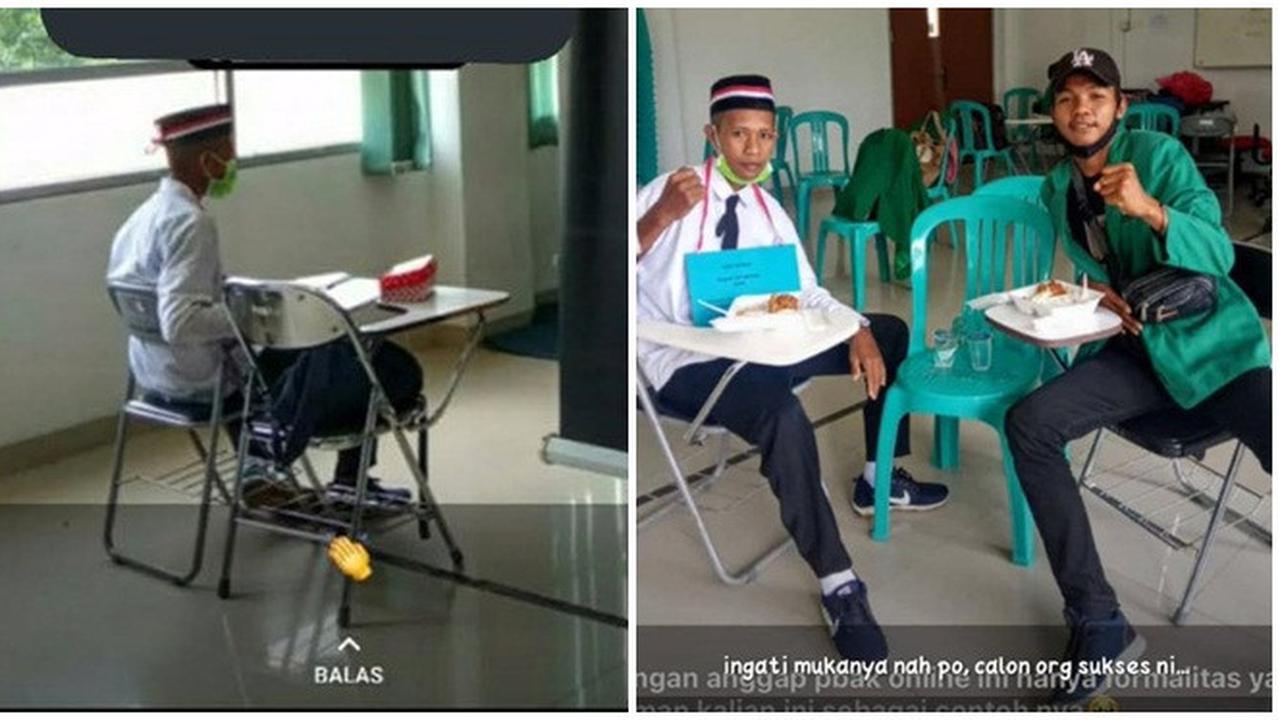 Mahasiswa Baru Ini Pilih Datang Langsung ke Kampus untuk Ikut Ospek, Alasannya Bikin Haru