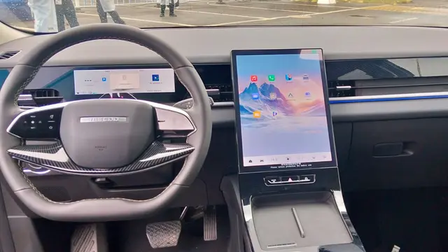 Interior JAECOO J5 (Liputan6.com/Jonathan Pandapotan Purba)