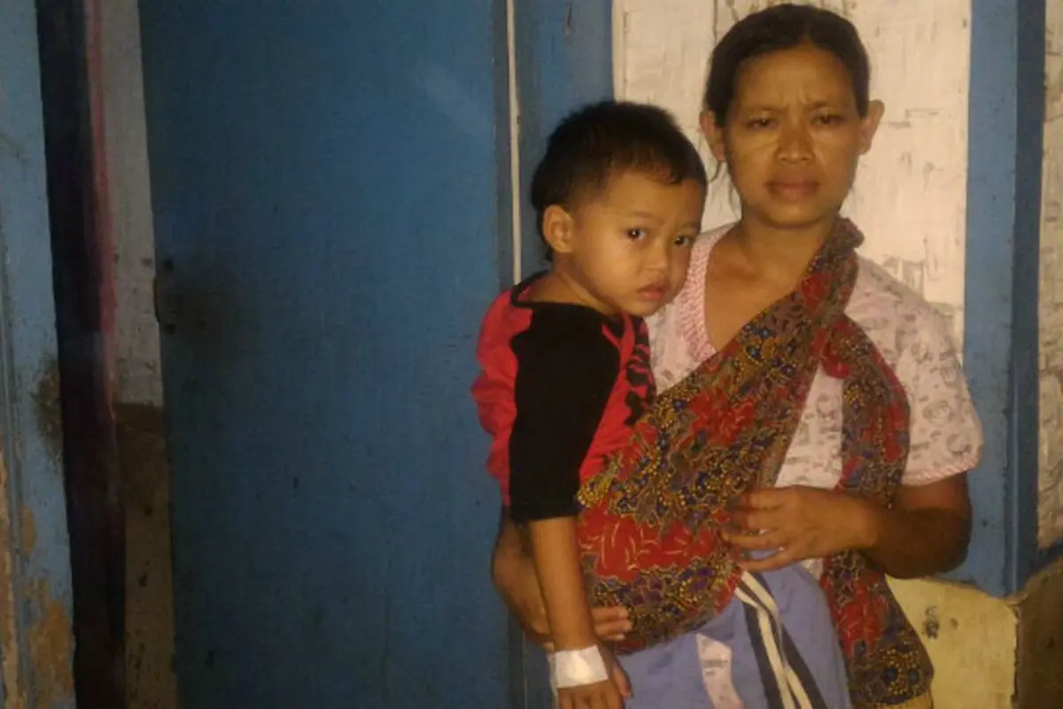 Dede Alif, Pasien RS di Garut