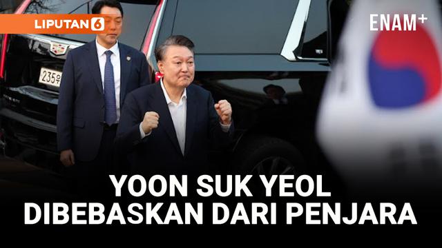 Presiden Korea Selatan Yoon Suk Yeol Dibebaskan dari Penjara