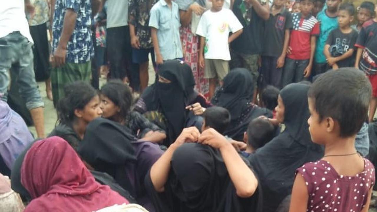 Ratusan Pengungsi Rohingya Kembali Terdampar di Pidie