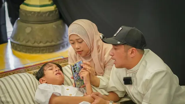 Potret Chafidz Djalu Anak Keempat Irfan Hakim Setelah Jalani Khitan, Salah Satu Langkah Bersuci