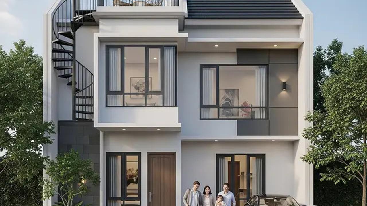10 Inspirasi Desain Rumah Sederhana Tipe 36, Nyaman dan Fungsional untuk Keluarga Kecil Bahagia