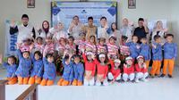 PNM bersama Jamkrindo, Askrindo, dan Bank IBK Indonesia renovasi TK.